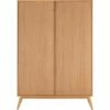 BRUNA - Armoire 2 Portes En Plaqué Chêne - Bois Clair 1 BRUNA - Armoire 2 Portes En Plaqué Chêne - Bois Clair -chambre à coucher Soldes Armoire BRUNA 27483480 F 1