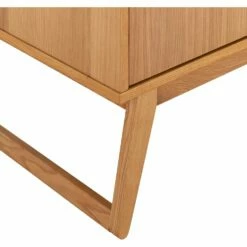 BRUNA - Armoire 2 Portes En Plaqué Chêne - Bois Clair -chambre à coucher Soldes Armoire BRUNA 27483480 Z 2