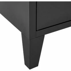 LOFTER - Commode 4 Portes En Acier - (plusieurs Coloris) -chambre à coucher Soldes Armoire LOFTER 27572696 Z 1