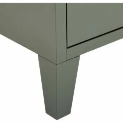 LOFTER - Commode 4 Portes En Acier - Vert Cèdre 10 LOFTER - Commode 4 Portes En Acier - Vert Cèdre -chambre à coucher Soldes Armoire LOFTER 27572733 Z 1