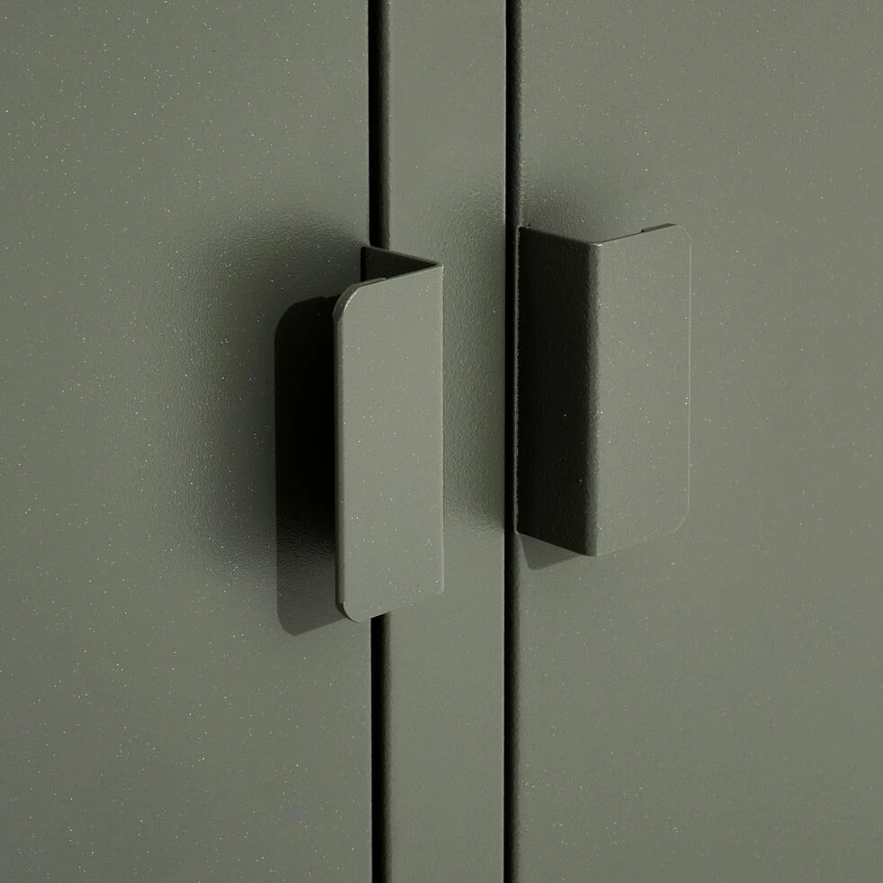 LOFTER - Commode 4 Portes En Acier - Vert Cèdre 7 LOFTER - Commode 4 Portes En Acier - Vert Cèdre – Image 5