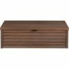 CRUZ - Chevet Suspendu En Pin L50xl26xH16.3cm - Bois Foncé -chambre à coucher Soldes CHEVET CRUZ 27331194 F 1