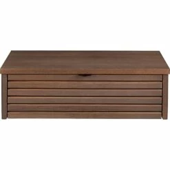 CRUZ - Chevet Suspendu En Pin L50xl26xH16.3cm - Bois Foncé