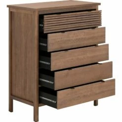 CRUZ - Chiffonnier 5 Tiroirs En Pin 12 CRUZ - Chiffonnier 5 Tiroirs En Pin -chambre à coucher Soldes CHIFFONNIER CRUZ 26803241 B 1