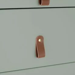 DAURIAN - Chiffonnier 5 Tiroirs En Bois - Vert Olivier 11 DAURIAN - Chiffonnier 5 Tiroirs En Bois - Vert Olivier -chambre à coucher Soldes CHIFFONNIER DAURIAN 27356364 Z 2