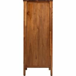 THAO - Chiffonnier 4 Tiroirs Avec Miroir Repliable En Acacia Massif 15 THAO - Chiffonnier 4 Tiroirs Avec Miroir Repliable En Acacia Massif -chambre à coucher Soldes COMMODE 4 TIROIRS AVEC MIROIR THAO 26532066 B 6