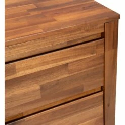 THAO - Chiffonnier 4 Tiroirs Avec Miroir Repliable En Acacia Massif 16 THAO - Chiffonnier 4 Tiroirs Avec Miroir Repliable En Acacia Massif -chambre à coucher Soldes COMMODE 4 TIROIRS AVEC MIROIR THAO 26532066 Z 1