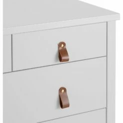 DAURIAN - Commode 4 Grands + 2 Petits Tiroirs En Bois - Blanc 9 DAURIAN - Commode 4 Grands + 2 Petits Tiroirs En Bois - Blanc -chambre à coucher Soldes COMMODE DAURIAN 27355879 Z 1