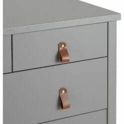 DAURIAN - Commode 4 Grands + 2 Petits Tiroirs En Bois - Gris 9 DAURIAN - Commode 4 Grands + 2 Petits Tiroirs En Bois - Gris -chambre à coucher Soldes COMMODE DAURIAN 27355886 Z 1