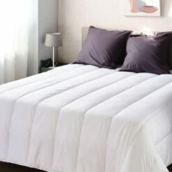 DORICE - Couette Tempérée Compressible 140x200cm -chambre à coucher Soldes COUETTE DORICE 27328804 A 1