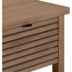 CRUZ - Table De Chevet 1 Tiroir En Pin L44xl37.5xH57.5cm - Bois Foncé -chambre à coucher Soldes Chevet 1 tiroir 1 tablette CRUZ 26803180 Z 1