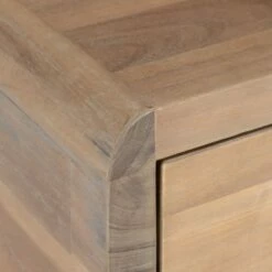 GAIA - Chevet Suspendu En Acacia L45xl25xH16cm - Bois Clair 12 GAIA - Chevet Suspendu En Acacia L45xl25xH16cm - Bois Clair -chambre à coucher Soldes Chevet GAIA 27337295 Z 1