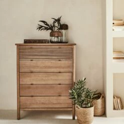 CRUZ - Chiffonnier 5 Tiroirs En Pin 15 CRUZ - Chiffonnier 5 Tiroirs En Pin -chambre à coucher Soldes Chiffonnier 5 tiroirs CRUZ 26803241 A 1
