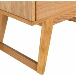 BRUNA - Commode 4 Tiroirs En Plaqué Chêne - Bois Clair -chambre à coucher Soldes Commode 4 tiroirs BRUNA 27469569 Z 1