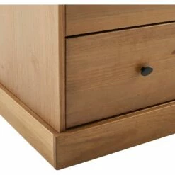 OLIVE - Commode 4 Tiroirs En Pin - Bois Foncé 12 OLIVE - Commode 4 Tiroirs En Pin - Bois Foncé -chambre à coucher Soldes Commode OLIVE 27594506 Z 1