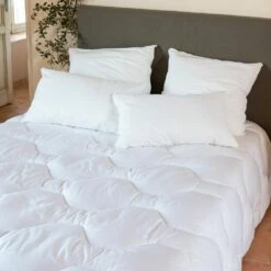 ROSALIA - Couette Tempérée En Tencel Et Coton - Blanc 220x240cm 7 ROSALIA - Couette Tempérée En Tencel Et Coton - Blanc 220x240cm -chambre à coucher Soldes Couette ROSALIA 27416082 A 1