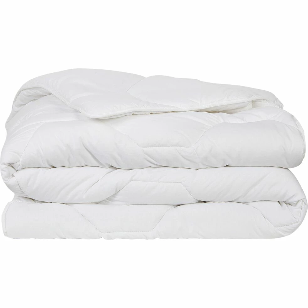 ROSALIA - Couette Tempérée En Tencel Et Coton - Blanc 220x240cm 3 ROSALIA - Couette Tempérée En Tencel Et Coton - Blanc 220x240cm