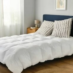 PANDORE - Couette Tempérée Percale De Coton Et Fibre Siliconée - 240x220cm 7 PANDORE - Couette Tempérée Percale De Coton Et Fibre Siliconée - 240x220cm -chambre à coucher Soldes Couette temperee PANDORE 27335482 A 1