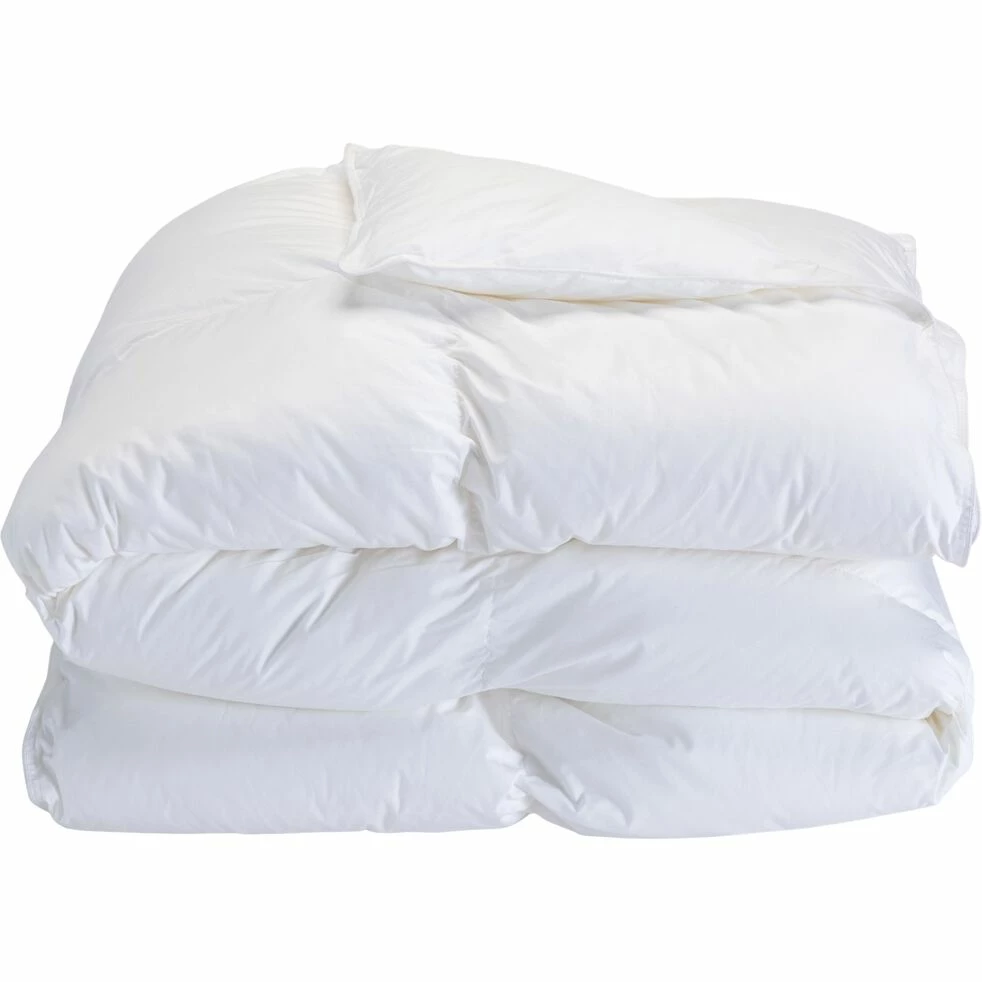 PANDORE - Couette Tempérée Percale De Coton Et Fibre Siliconée - 240x220cm 3 PANDORE - Couette Tempérée Percale De Coton Et Fibre Siliconée - 240x220cm