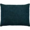 COLOMBINE - Coussin Rectangle En Velours Côtelé 30x40cm - Bleu Figuerolles -chambre à coucher Soldes Coussin Colombine 27149065 F 1