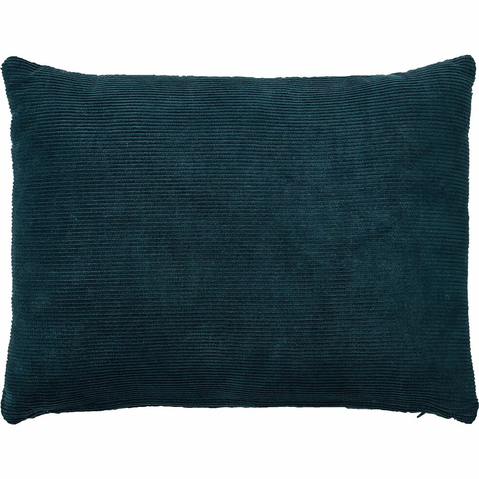 COLOMBINE - Coussin Rectangle En Velours Côtelé 30x40cm - Bleu Figuerolles 3 COLOMBINE - Coussin Rectangle En Velours Côtelé 30x40cm - Bleu Figuerolles