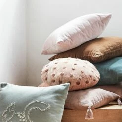 SONGE - Coussin Rectangle En Coton 30x40cm - Rose Salina -chambre à coucher Soldes Coussin Songe 27136201 A 1