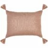SONGE - Coussin Rectangle En Coton 30x40cm - Rose Salina -chambre à coucher Soldes Coussin Songe 27136201 F 1
