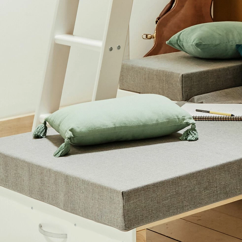 SONGE - Coussin Rectangle En Coton 30x40cm - Vert 5 SONGE - Coussin Rectangle En Coton 30x40cm - Vert – Image 3