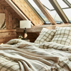 BARLIA - Couvre-lit En Coton Point Ajouré - Blanc écru 230x240cm -chambre à coucher Soldes Couvre lit BARLIA 27438244 A 1