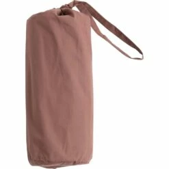 FLORE - Drap Housse En Percale De Coton - Brun Rhassoul 140x200cm B30cm -chambre à coucher Soldes DRAP HOUSSE FLORE 27491102 D 1