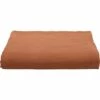 VENCE - Drap Plat En Lin Lavé 270x300cm - Marron Rustrel -chambre à coucher Soldes DRAP PLAT VENCE 27363454 F 1