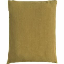 VENCE - Drap Plat En Lin Lavé 270x300cm - Jaune Alep -chambre à coucher Soldes DRAP PLAT VENCE 27363539 D 1