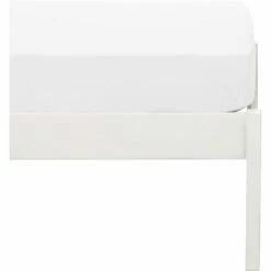 CALANQUES - Drap Housse Enfant En Coton 90x200+B20cm - Blanc