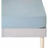 CALANQUES - Drap Housse En Coton - Bleu Calaluna 140x200cm B25cm 2 CALANQUES - Drap Housse En Coton - Bleu Calaluna 140x200cm B25cm -chambre à coucher Soldes Drap housse CALANQUES 27099902 F 1