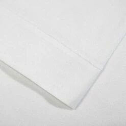 CALANQUES - Drap Plat En Coton - Blanc 180x300cm -chambre à coucher Soldes Drap plat 180x300 CALANQUES 26834689 A 3