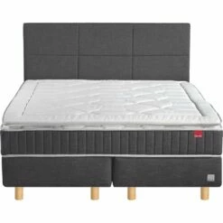 BOHO - Ensemble Matelas Ressorts + Sommier Epeda H15cm - 2x90x200cm -chambre à coucher Soldes Ensemble Boxspring 2x90x200cm BOHO 26788487 B 2