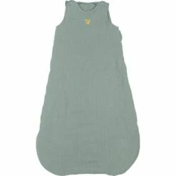 NUAGE - Gigoteuse évolutive En Gaze De Coton Bio (70 à 90cm) - Bleu Calaluna