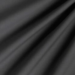 FLORE - Linge De Lit Uni En Percale De Coton - Gris Ardoise -chambre à coucher Soldes HOUSSE DE COUETTE FLORE 27390245 Z 1 1