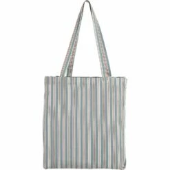 VERGA - Linge De Lit En Coton à Rayures - Bleu -chambre à coucher Soldes HOUSSE DE COUETTE VERGA 27311639 D 1