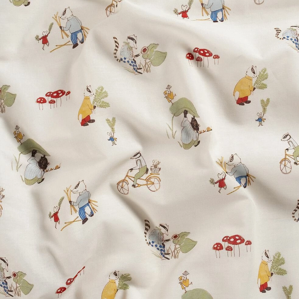 FRIPONS - Housse De Couette Enfant 140x200cm Et 1 Taie D'oreiller 65x65cm En Coton - Motifs Ludiques 8 FRIPONS - Housse De Couette Enfant 140x200cm Et 1 Taie D'oreiller 65x65cm En Coton - Motifs Ludiques – Image 6