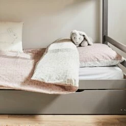 BESTIAIRE - Housse De Couette Enfant 120x140cm Et 1 Taie D'oreiller 35x45cm En Coton - Motifs Bestiaire -chambre à coucher Soldes Housse de couette 120x140 1 taie 35x45 Bestiaire 27128527 A 2