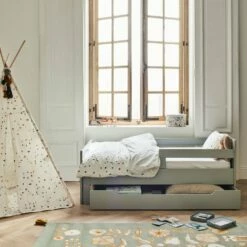 CABANE - Housse De Couette Enfant 120x140cm Et 1 Taie D'oreiller 35x45cm - Motifs Cabanes 9 CABANE - Housse De Couette Enfant 120x140cm Et 1 Taie D'oreiller 35x45cm - Motifs Cabanes -chambre à coucher Soldes Housse de couette 120x140 1 taie 35x45 Cabane 27128404 A 1