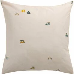 EN ROUTE - Housse De Couette Enfant 140x200cm Et 1 Taie D'oreiller 65x65cm En Coton - Motifs Fantaisie 9 EN ROUTE - Housse De Couette Enfant 140x200cm Et 1 Taie D'oreiller 65x65cm En Coton - Motifs Fantaisie -chambre à coucher Soldes Housse de couette 140X200 1 taie EN ROUTE 27442708 F 2