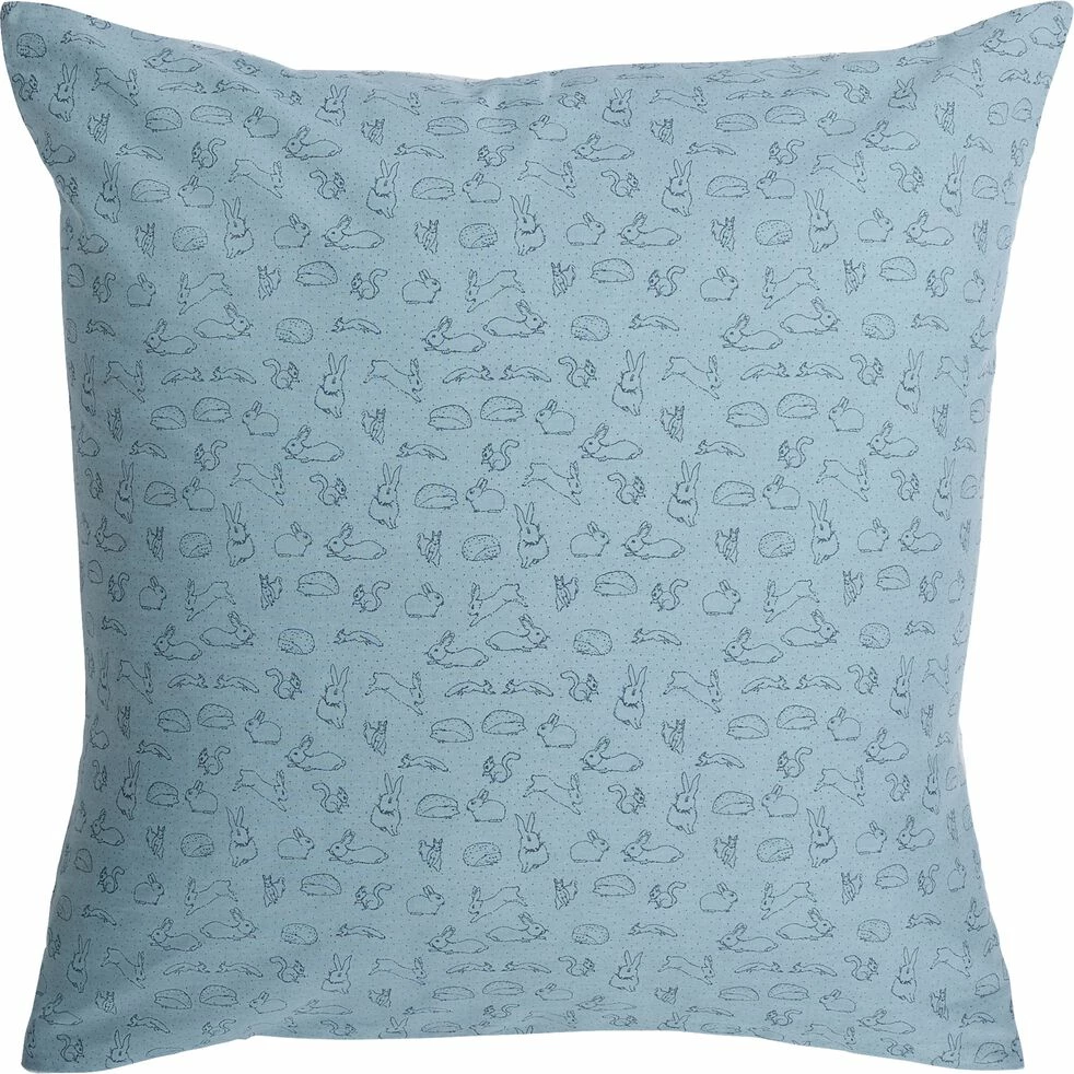 BESTIAIRE - Housse De Couette Enfant 140x200cm Et 1 Taie D'oreiller 63x63cm En Coton - Motifs Bestiaire 5 BESTIAIRE - Housse De Couette Enfant 140x200cm Et 1 Taie D'oreiller 63x63cm En Coton - Motifs Bestiaire – Image 3