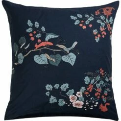 BOSQUET - Housse De Couette Enfant 140x200cm Et 1 Taie D'oreiller 63x63cm - Motifs Bosquet Nuit -chambre à coucher Soldes Housse de couette 140x200 1 taie 63x63 Bosquet 27128282 B 1