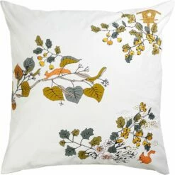 BOSQUET - Housse De Couette Enfant 140x200cm Et 1 Taie D'oreiller 63x63cm En Coton - Motifs Bosquet Jour 11 BOSQUET - Housse De Couette Enfant 140x200cm Et 1 Taie D'oreiller 63x63cm En Coton - Motifs Bosquet Jour -chambre à coucher Soldes Housse de couette 140x200 1 taie 63x63 Bosquet 27128305 B 1