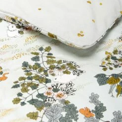 BOSQUET - Housse De Couette Enfant 140x200cm Et 1 Taie D'oreiller 63x63cm En Coton - Motifs Bosquet Jour 15 BOSQUET - Housse De Couette Enfant 140x200cm Et 1 Taie D'oreiller 63x63cm En Coton - Motifs Bosquet Jour -chambre à coucher Soldes Housse de couette 140x200 1 taie 63x63 Bosquet 27128305 Z 1