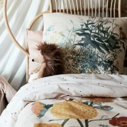 GRANDES HERBES - Housse De Couette Enfant 140x200cm Et 1 Taie D'oreiller 63x63cm En Coton - Motifs Prairie 15 GRANDES HERBES - Housse De Couette Enfant 140x200cm Et 1 Taie D'oreiller 63x63cm En Coton - Motifs Prairie -chambre à coucher Soldes Housse de couette 140x200 1 taie 63x63 Grandes herbes 27128442 A 1