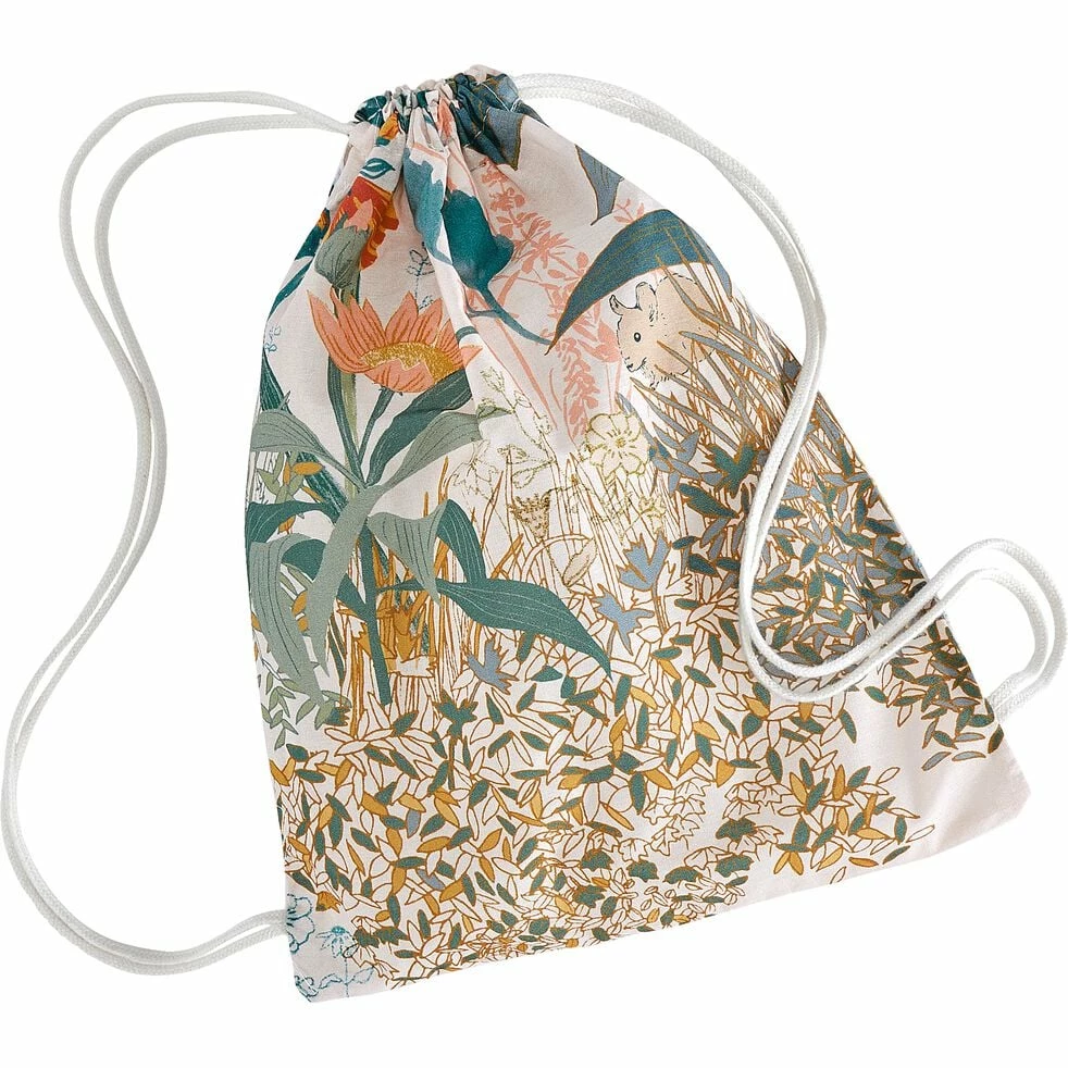 GRANDES HERBES - Housse De Couette Enfant 140x200cm Et 1 Taie D'oreiller 63x63cm En Coton - Motifs Prairie 7 GRANDES HERBES - Housse De Couette Enfant 140x200cm Et 1 Taie D'oreiller 63x63cm En Coton - Motifs Prairie – Image 5