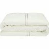 GALLIA - Housse De Couette Brodée En Coton - Blanc 240x220cm 2 GALLIA - Housse De Couette Brodée En Coton - Blanc 240x220cm -chambre à coucher Soldes Housse de couette 240x220 GALLIA 26795881 F 1